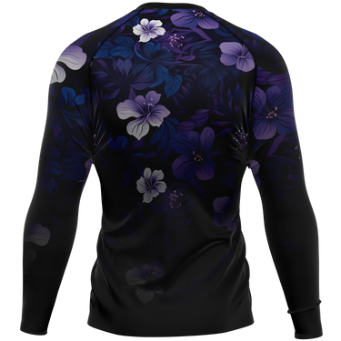 Chokefish™ Long Sleeve Rashguard Floral Men's Shirt-006